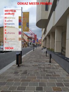 Odkaz mesta Prešov občanom "HLUPAK SI" v rokoch 2021 – 2025